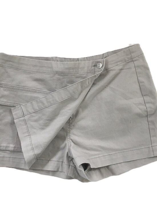 wild fable Pants - Asymetric Wrap Front Cargo Skort Grey Small Gorpcore